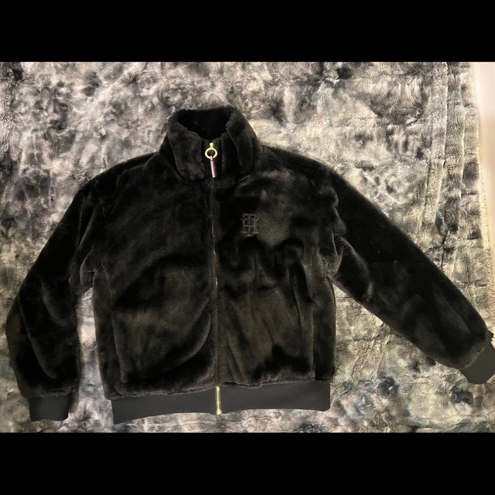 Tommy Hilfiger furry jacket